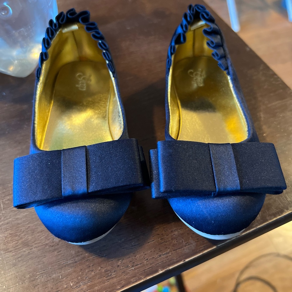 COPY - Navy satin shoes